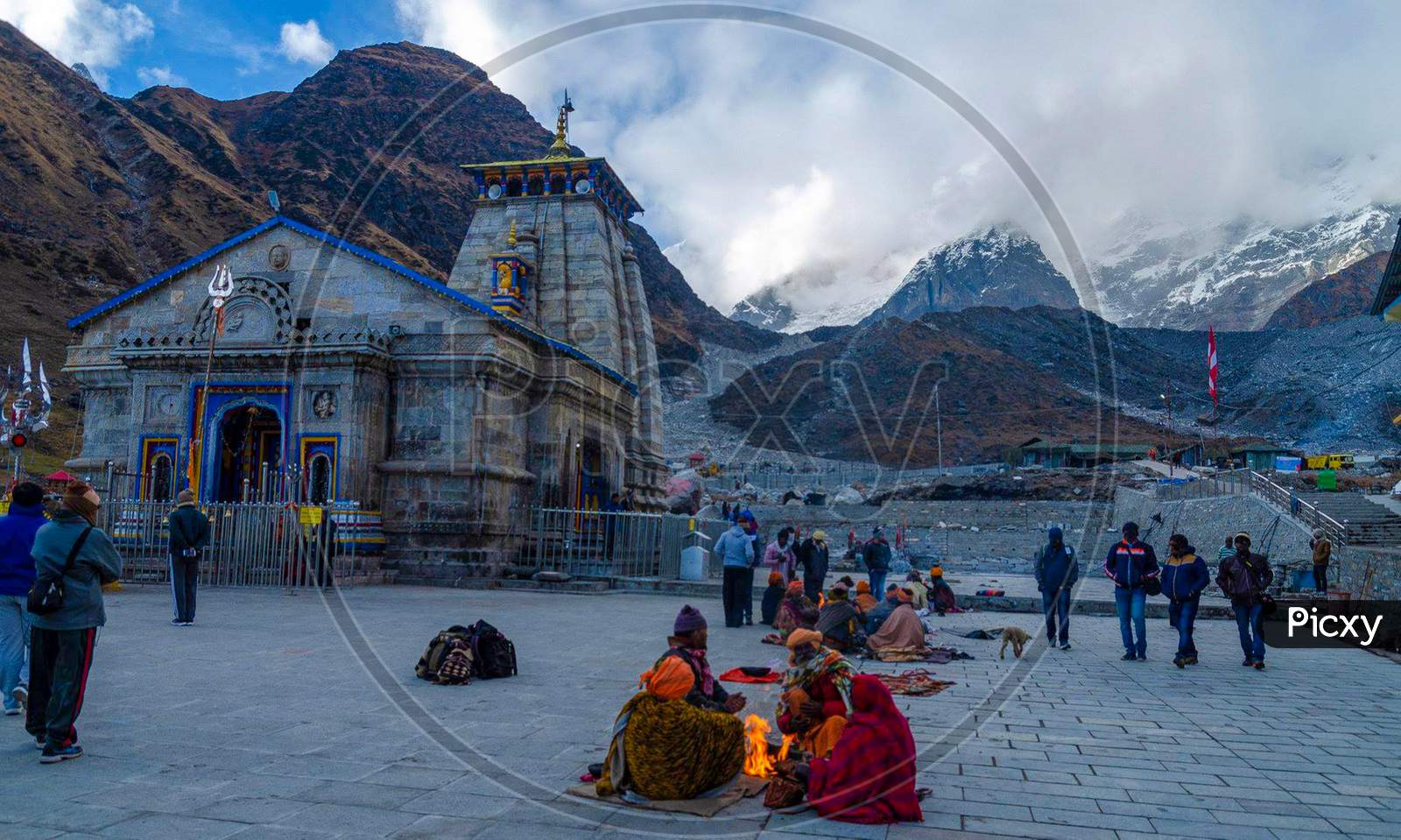 Kedarnath Temple Is A Hindu Temple Dedicated To Lord Shiva.