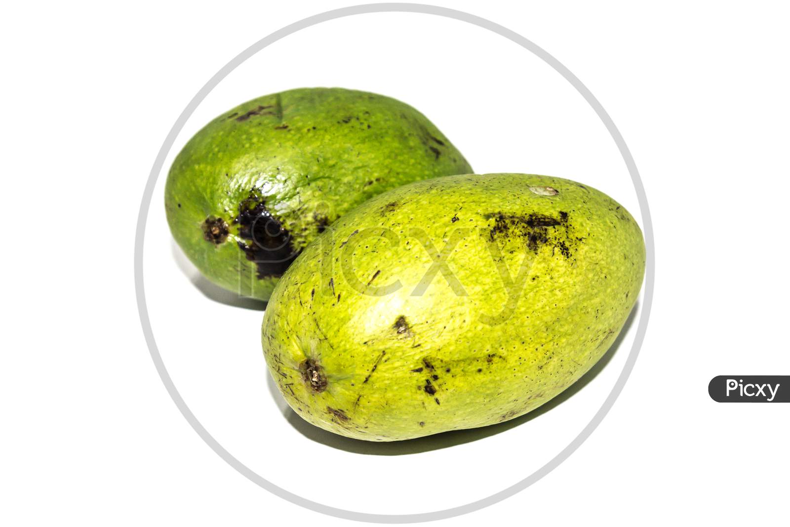 A picture of green mango