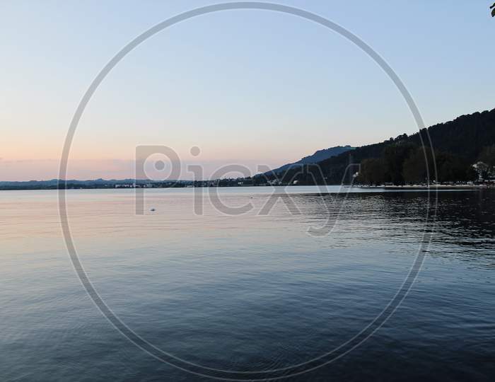 Lake Constance In Bregenz, Austria