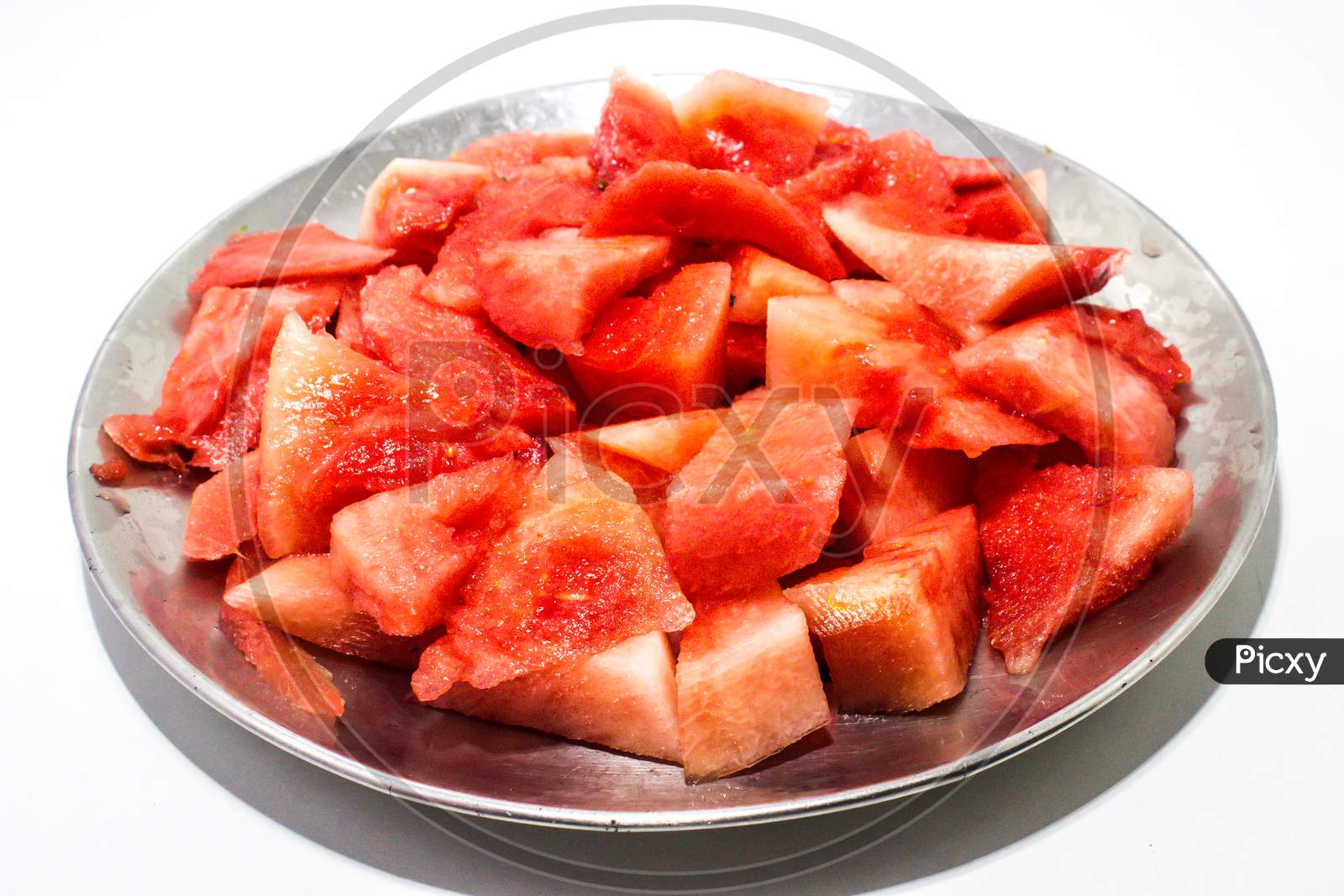 A picture of watermelon slices