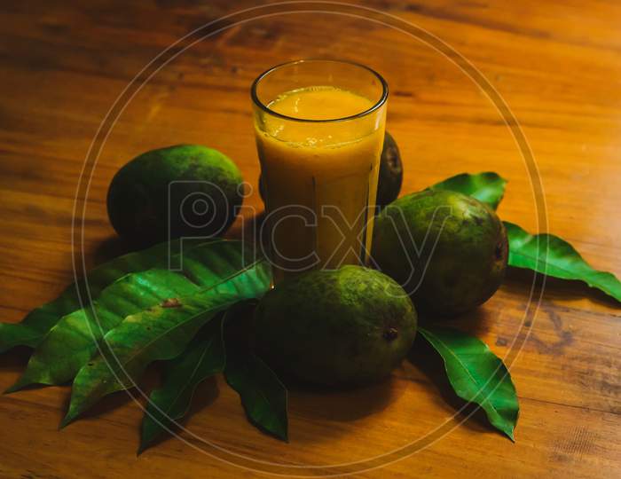 Mango juice & Mangoes Salt spicy