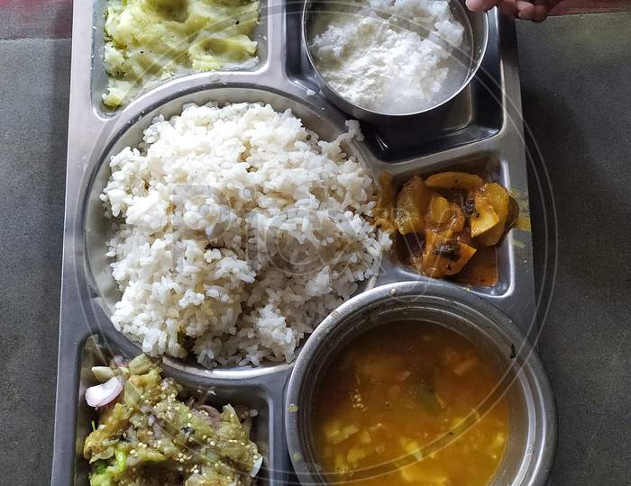 Indian vegetarian food