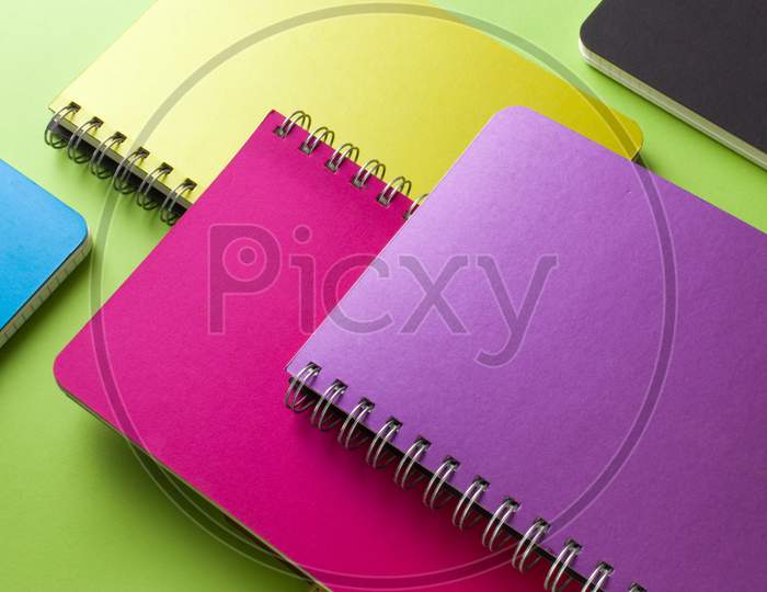 pocket journals, diaries,notebooks stock photoshoot