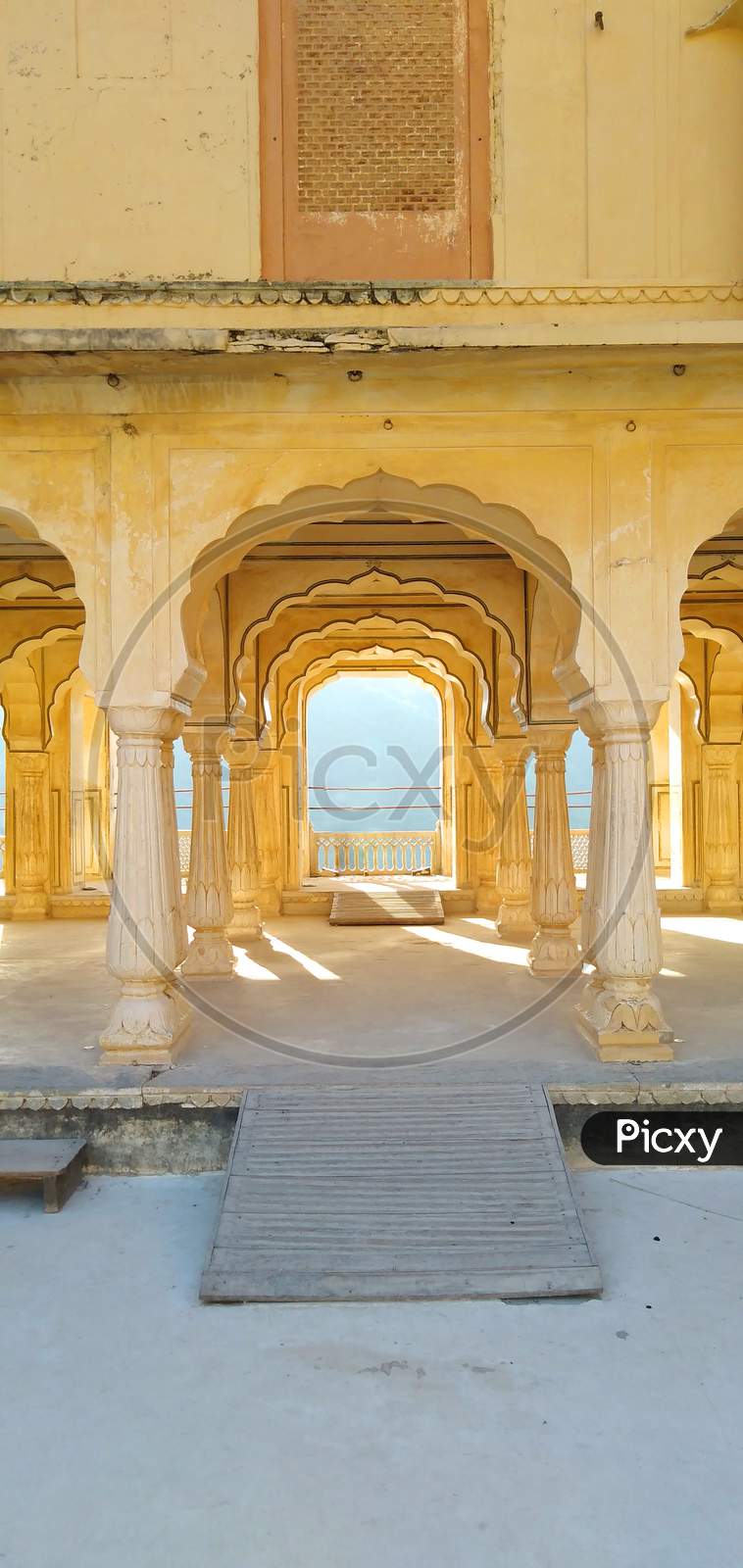Amer Fort is a fort located in Amer, Rajasthan, India. Amer is a town with an area of 4 square kilometres located 11 kilometres from Jaipur