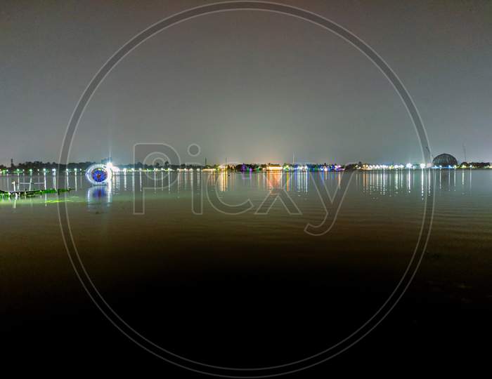 Beautiful night view of city of joy kolkata
