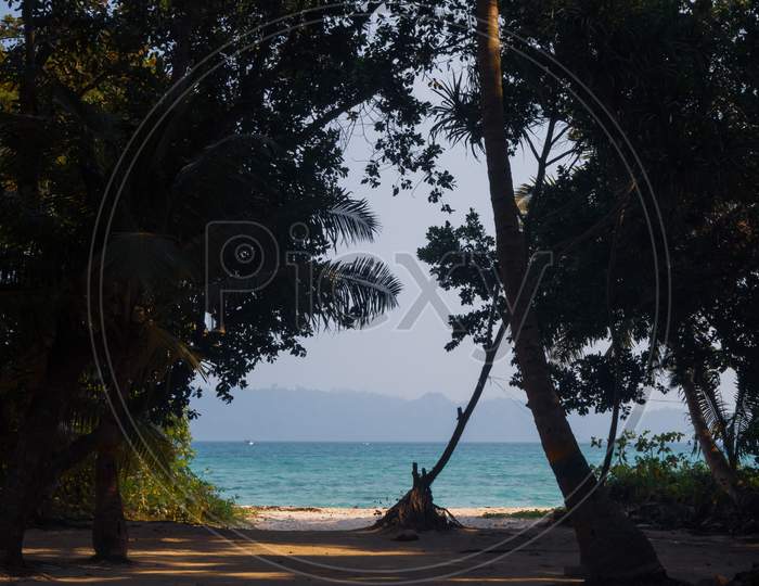 Vijay Nagar beach in Havelock Island, Andamans, India