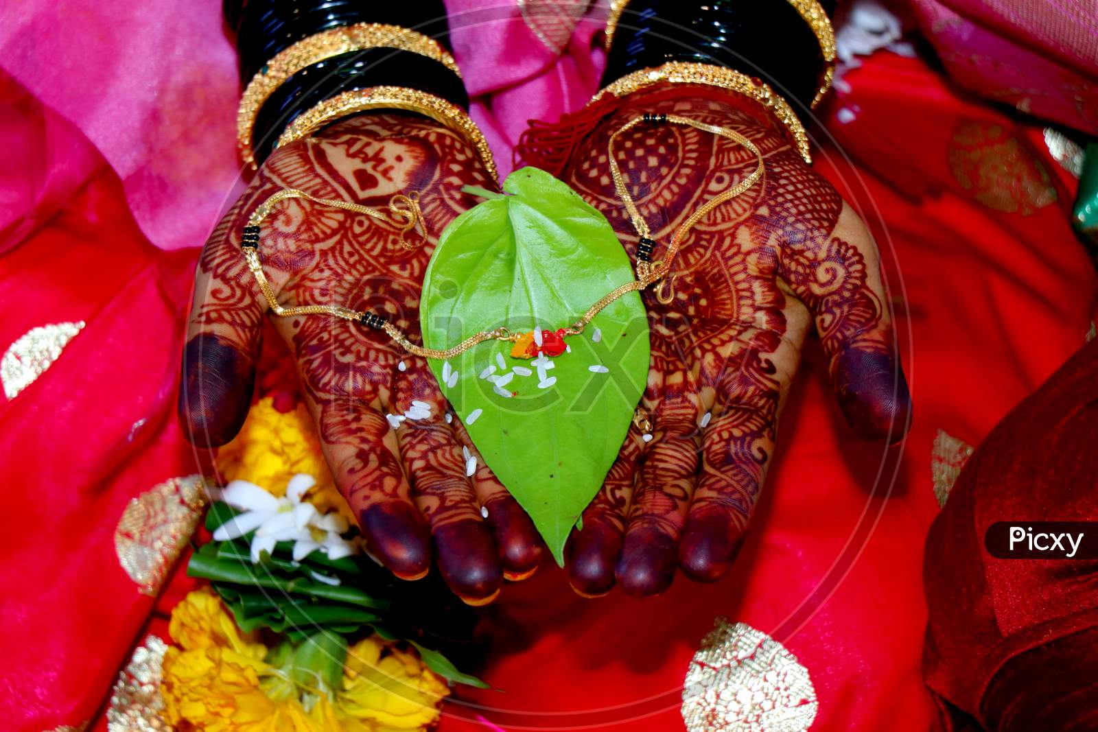 Hindu Traditional wedding moment