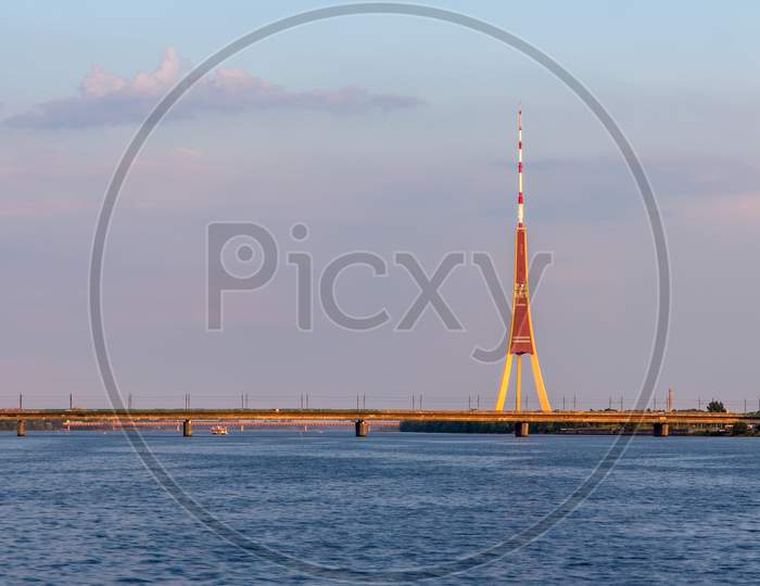 View Of Riga Tv Tower - Latvia