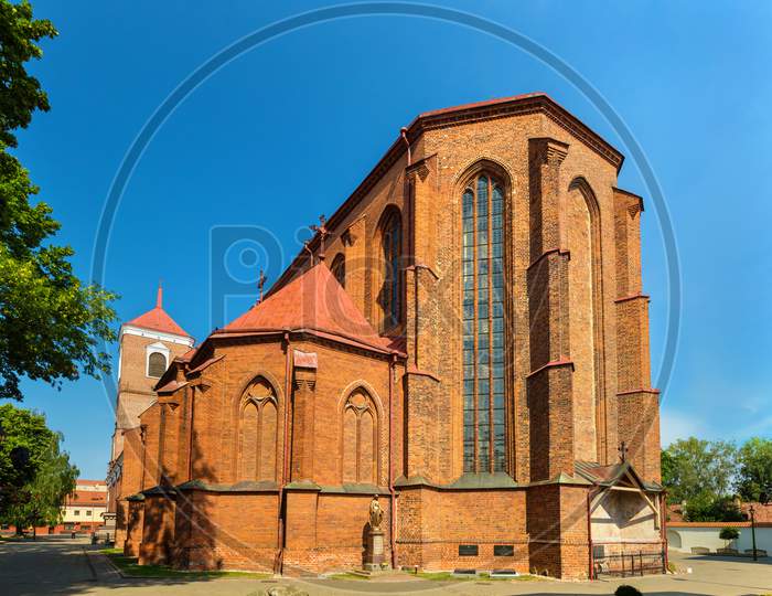 Basillica Of St. Peter And St. Paul In Kaunas, Lithuania