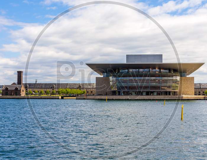 View Of Copenhagen Opera House In Denmark