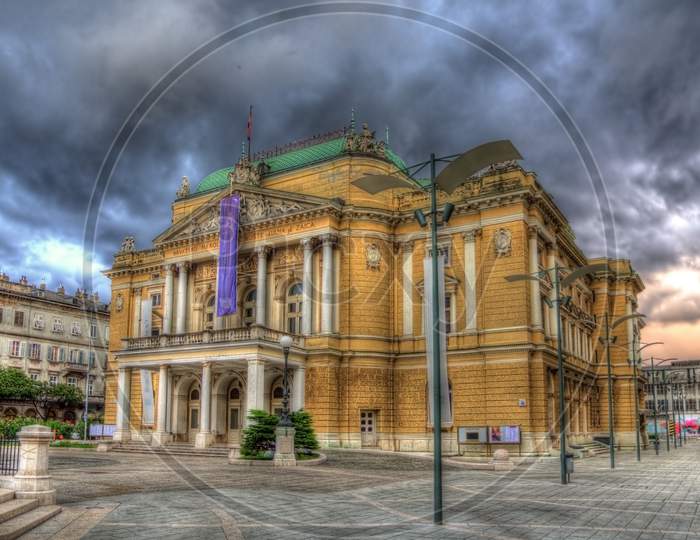 Croatian National Theatre Ivan Zajc In Rijeka
