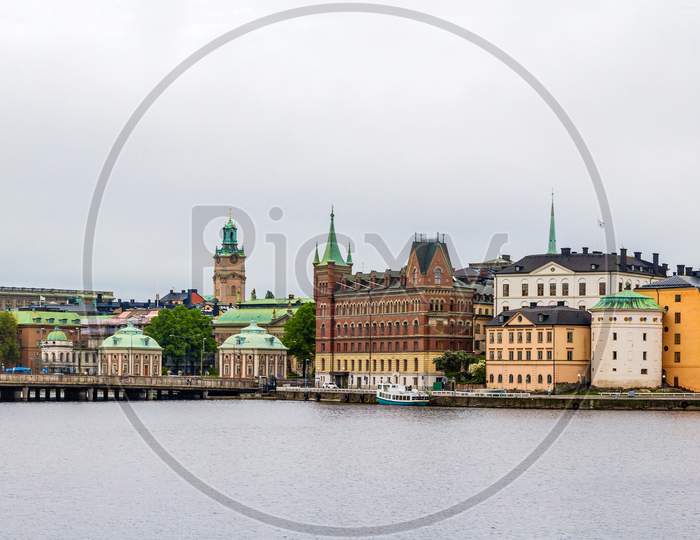 Panorama Of Stockholm City Center - Sweden