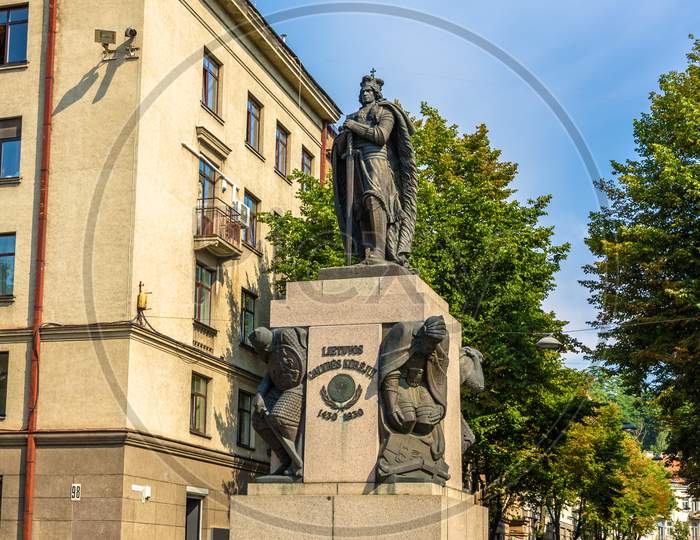 Vytautas The Great Monument In Kaunas, Lithuania