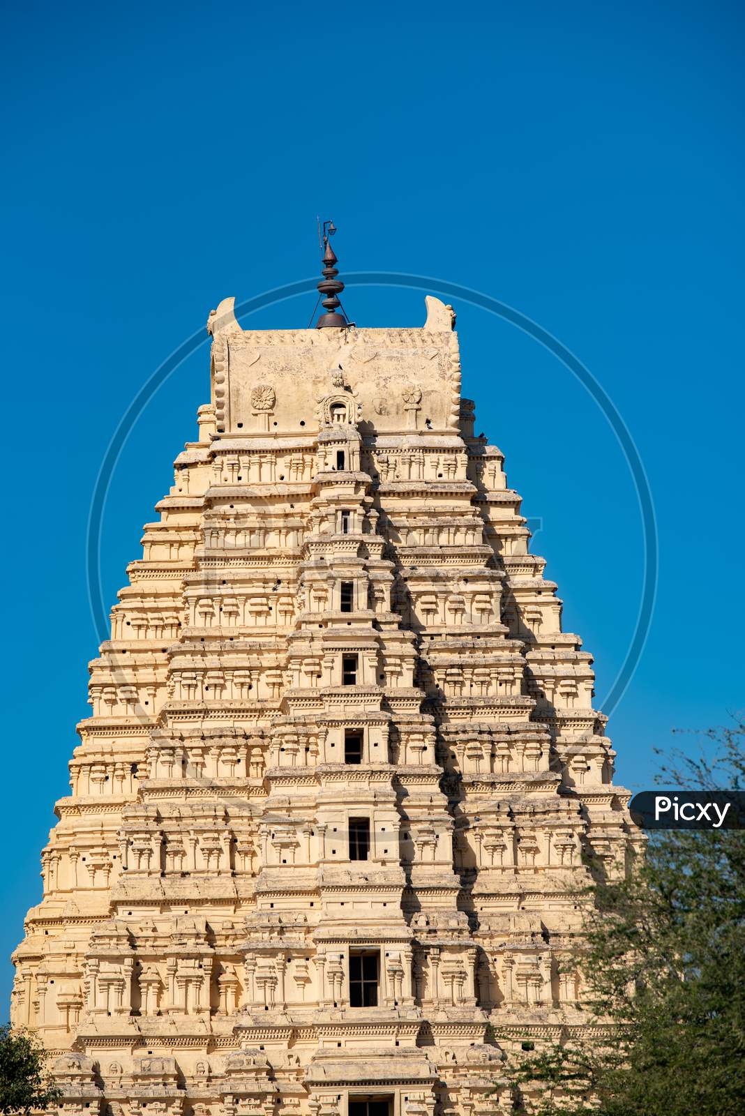 Virupaksha Temple Gopuram in Hampi,Karnataka