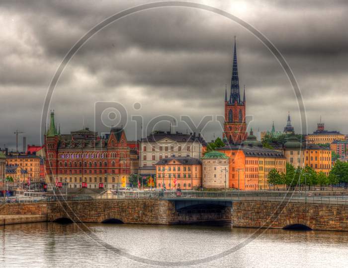 View Of Stockholm Sity Center, Sweden
