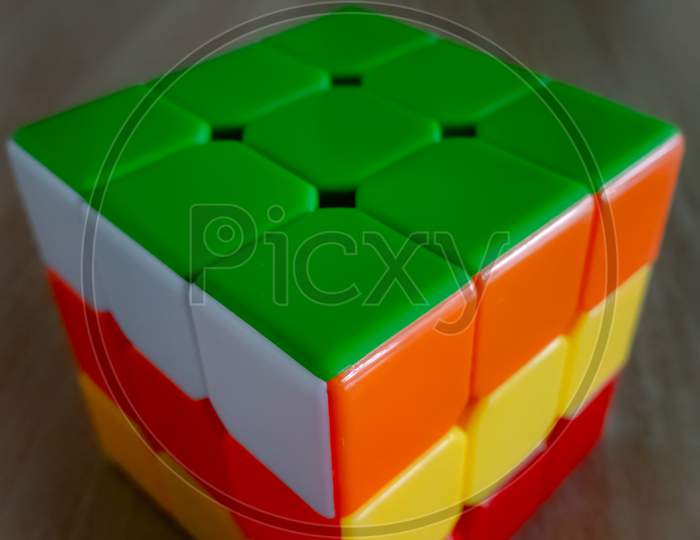 Multicolored Rubik's cube