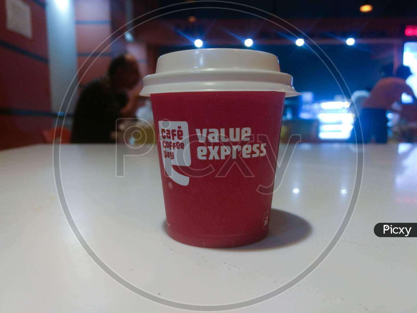 New Delhi, India - March 25, 2019 : Cafe Coffee Day Coffee