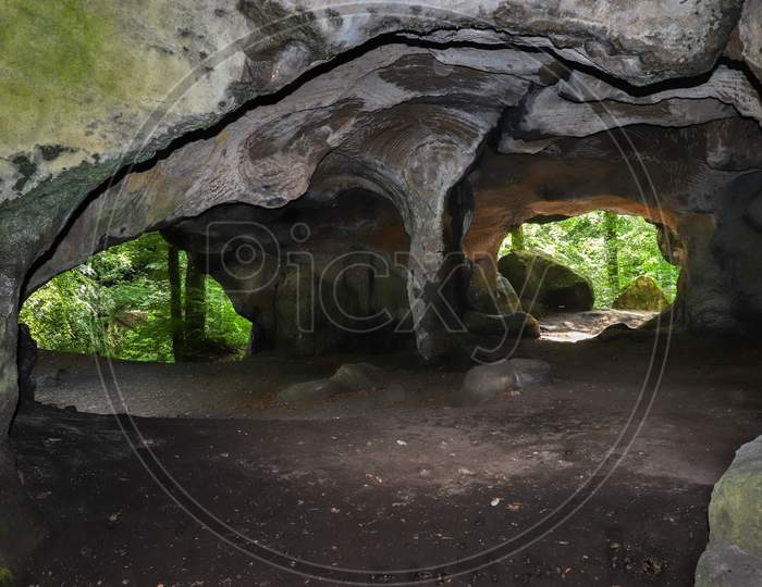 Three O\openings At Hohllay Cave