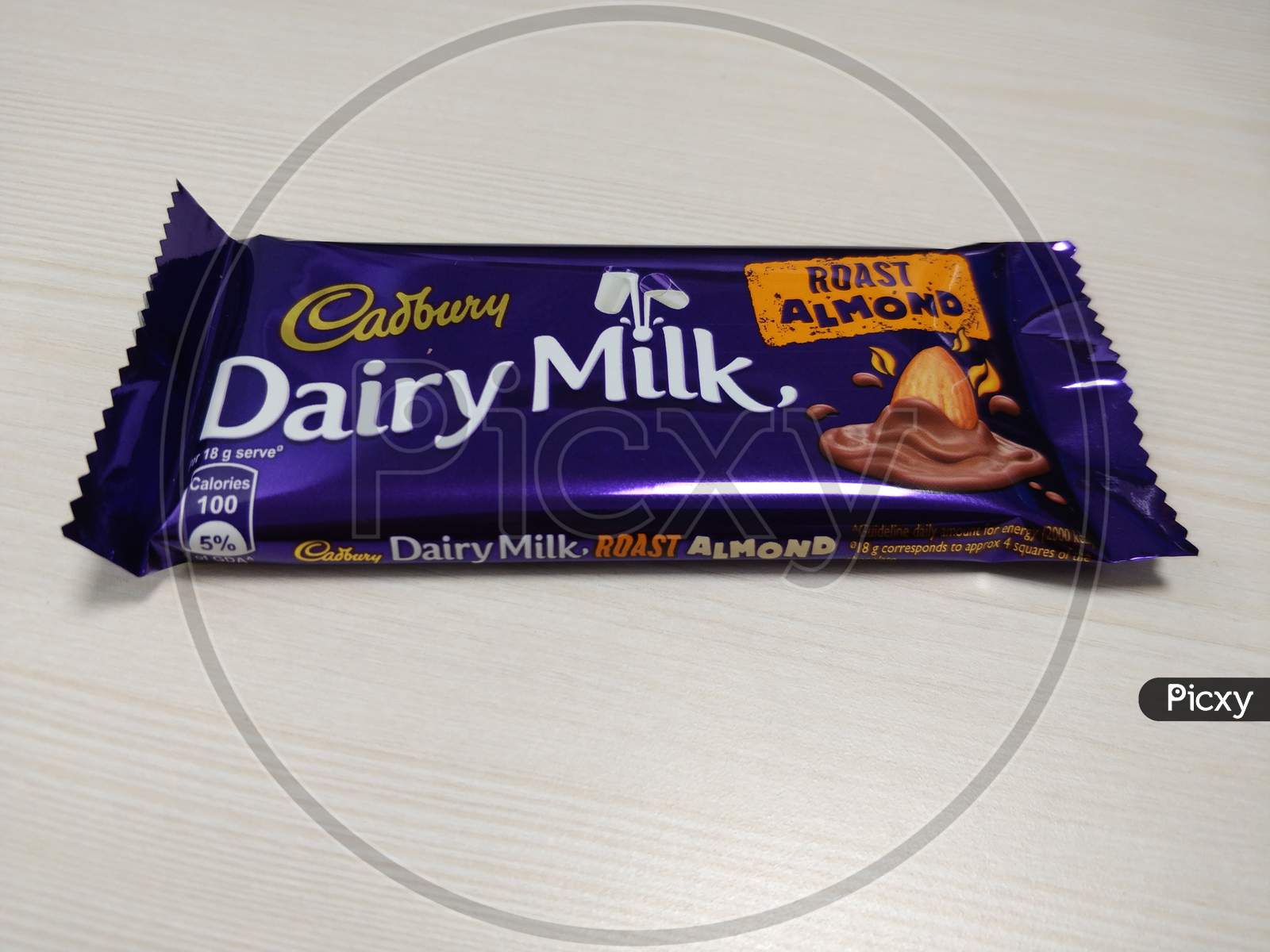 Delhi, India -March 14 2020: Cadbury Dairy Milk Roasted Almond Chocolates Pack