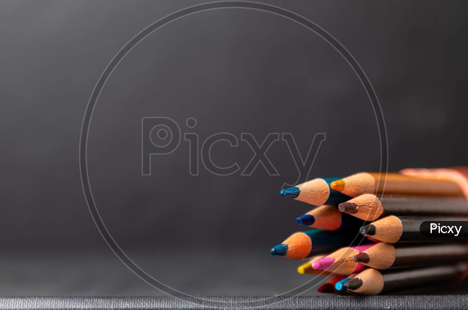 Colorful pencil colors