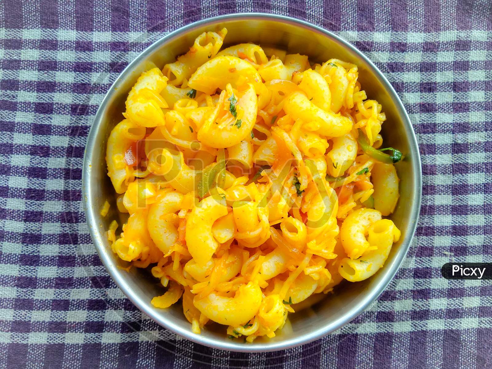 Pasta in indian style