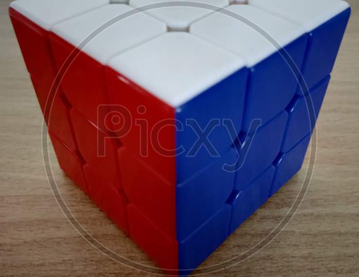 Multicolored Rubik's cube