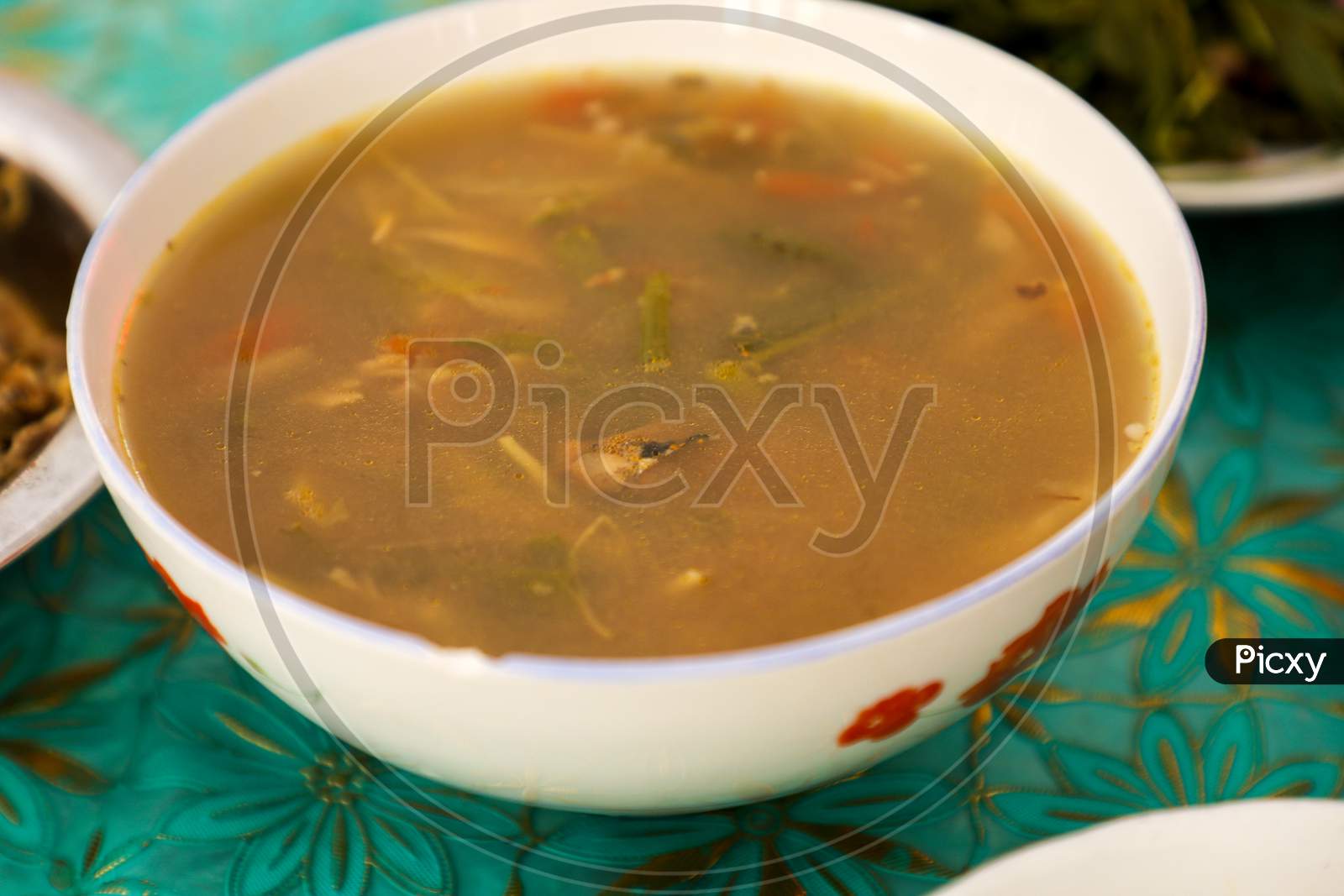Burmese Dish Served in a Bowl