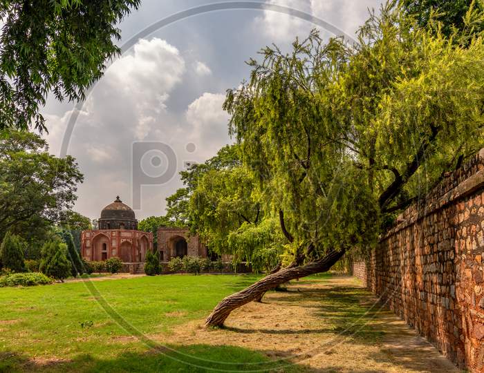 Afsarwala Mosque Within The Humayun'S Tomb Mausoleum Complex In New Delhi, India