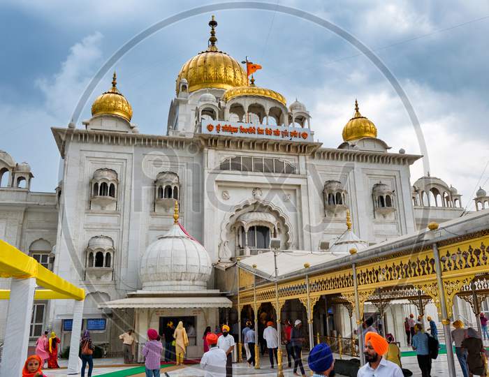 Sri Bangla Sahib Gurudwara, One Of The Most Important Sikh Temples In New Delhi, India