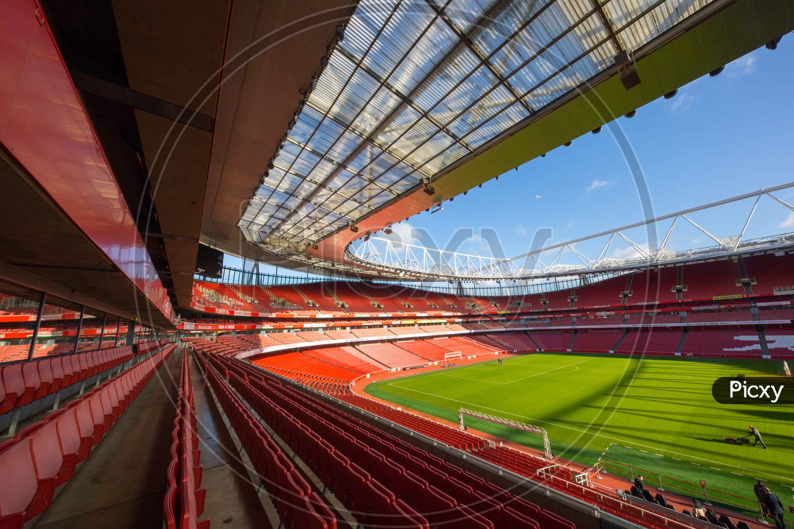 Emirates Football Stadium in Holloway, London, England