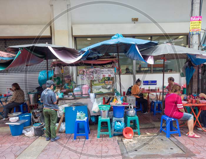 A Road Side Food Stall
