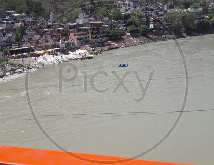 Ganga river in rishikesh