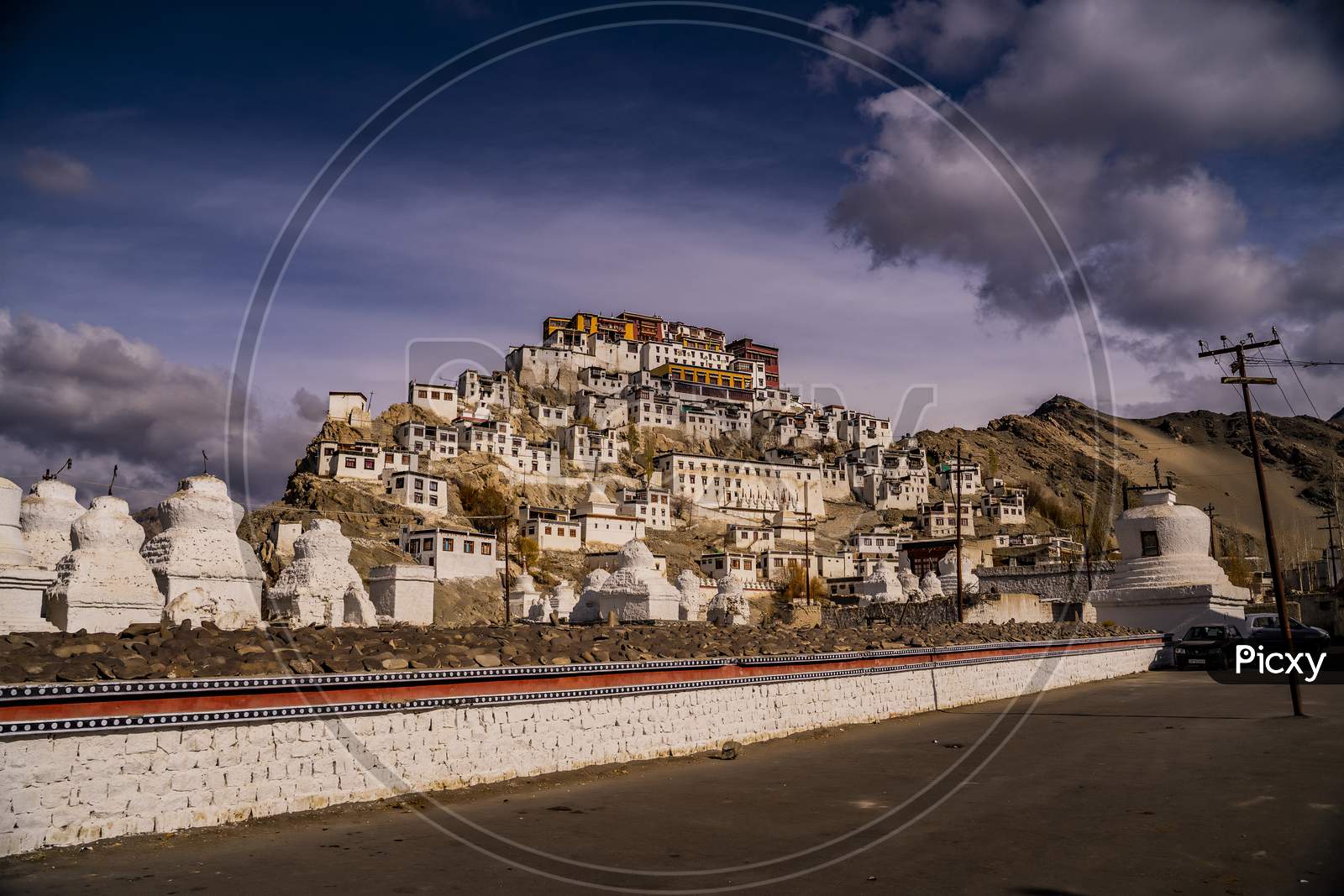 Buddhist Stupas and Monasteries