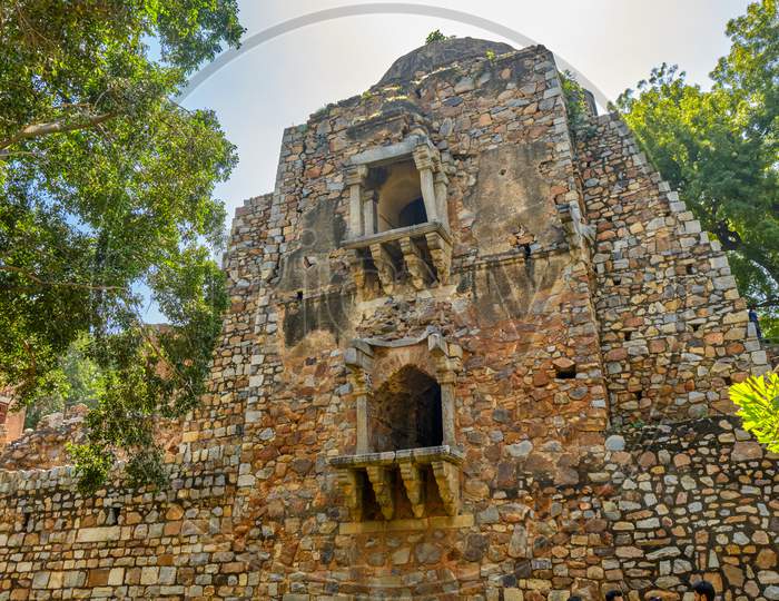Hauz Khas Fort In New Delhi, India