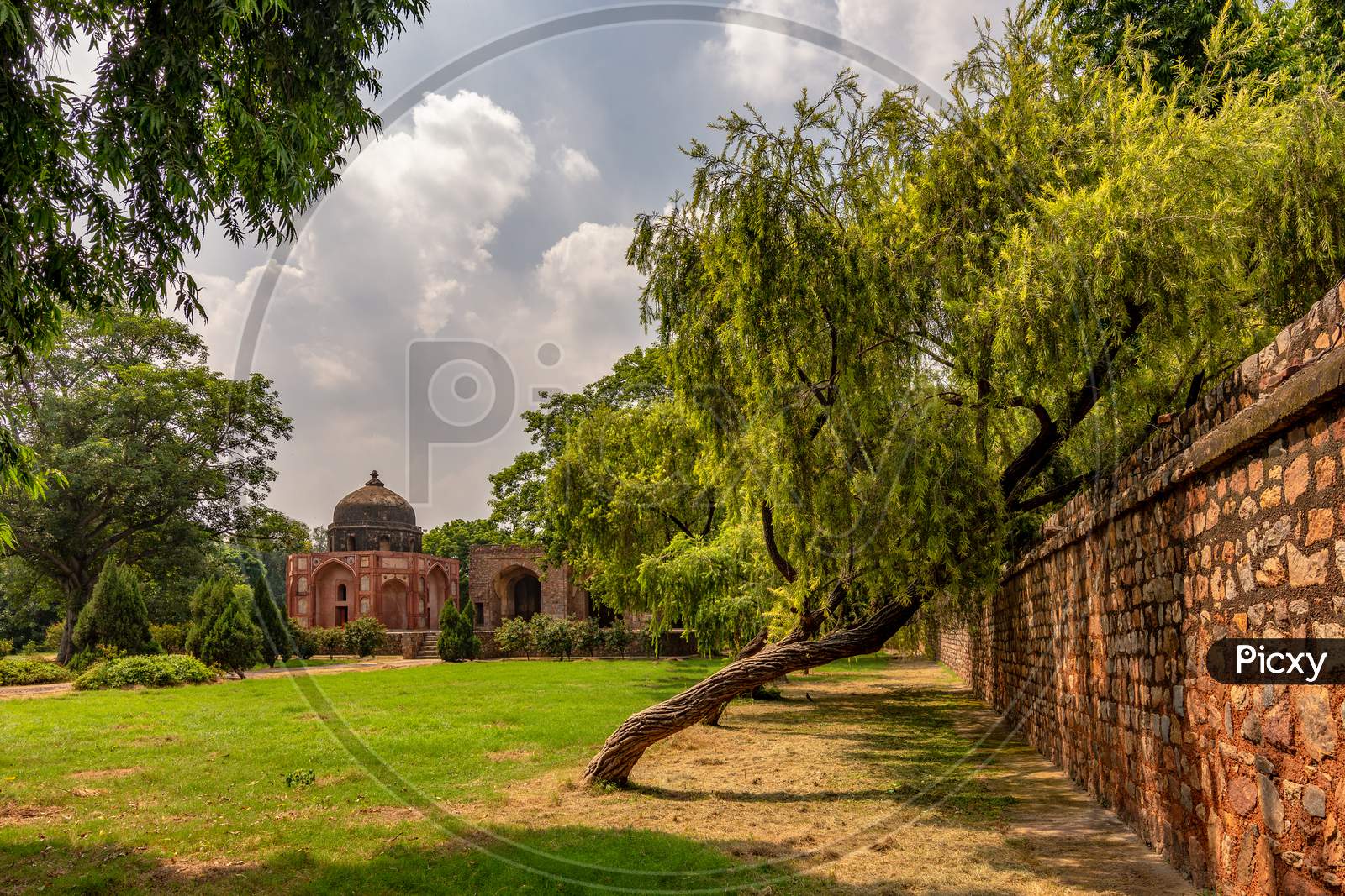 Afsarwala Mosque Within The Humayun'S Tomb Mausoleum Complex In New Delhi, India