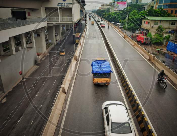 Top View from paradise metro station