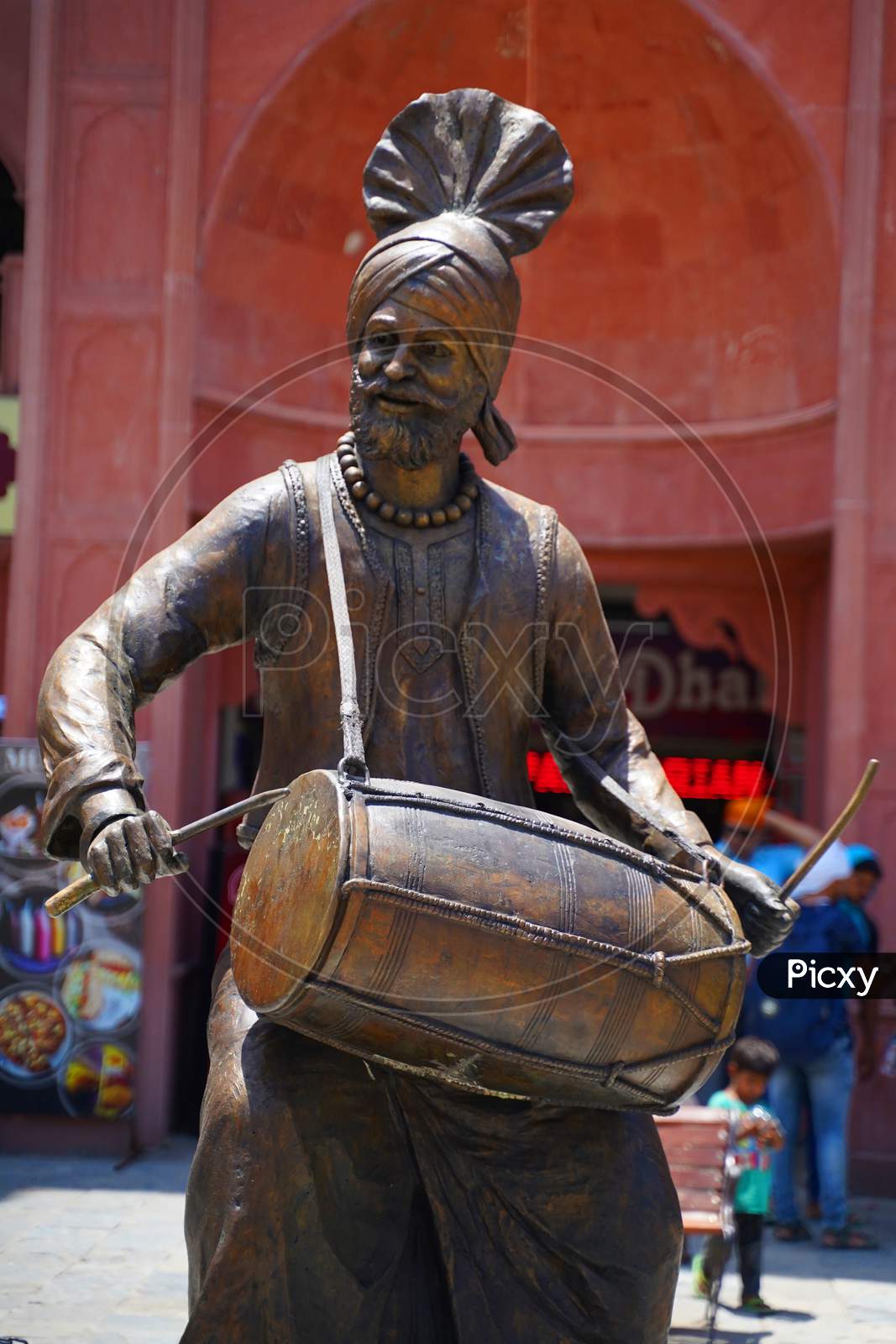 Statu of Punjabi Culture with Dance Performance in Amritsar