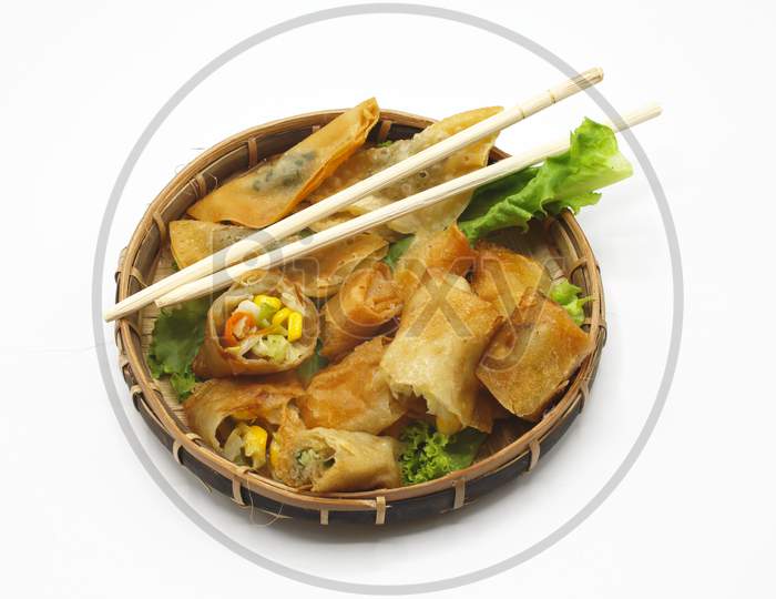 Burmese Dish served in a Plate