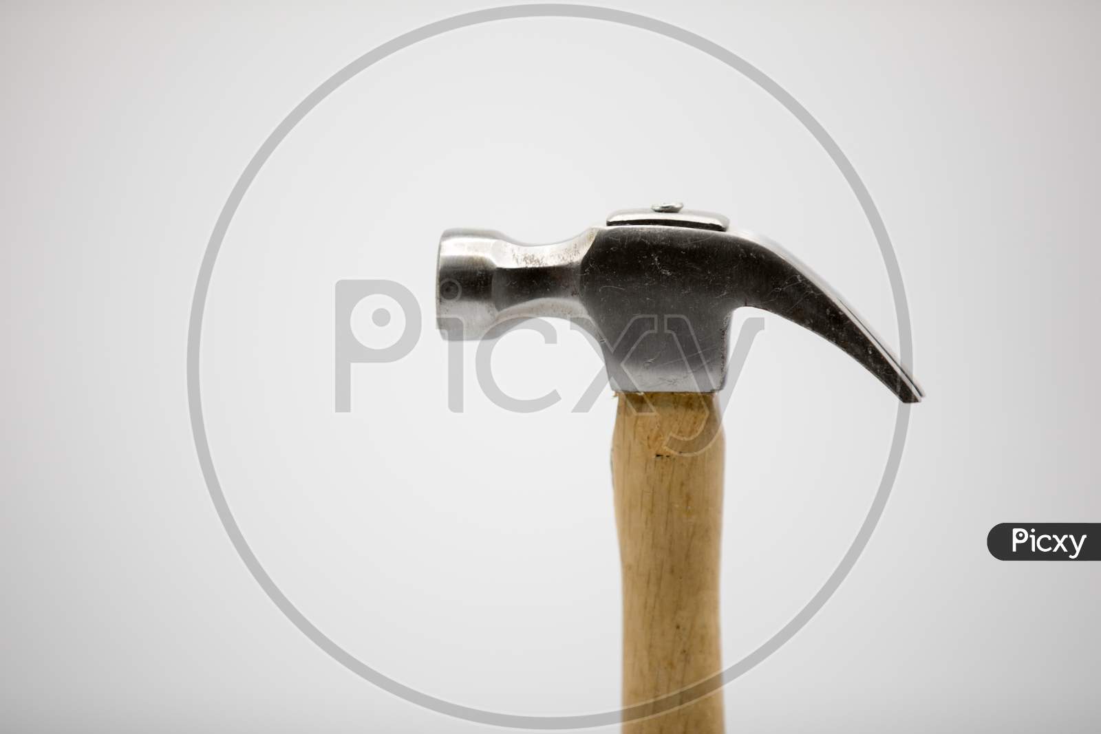 Hammer on White Background