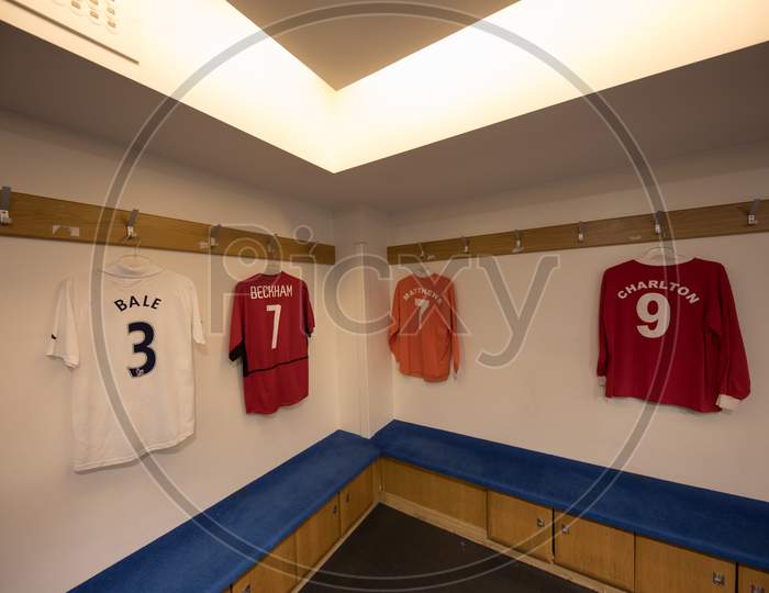 Changing Rooms in Stamford Bridge Football Stadium