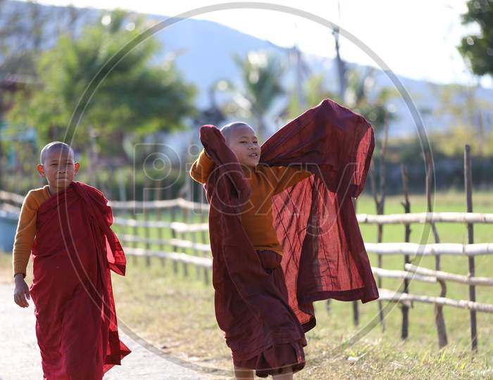 A couple of Young Buddhists