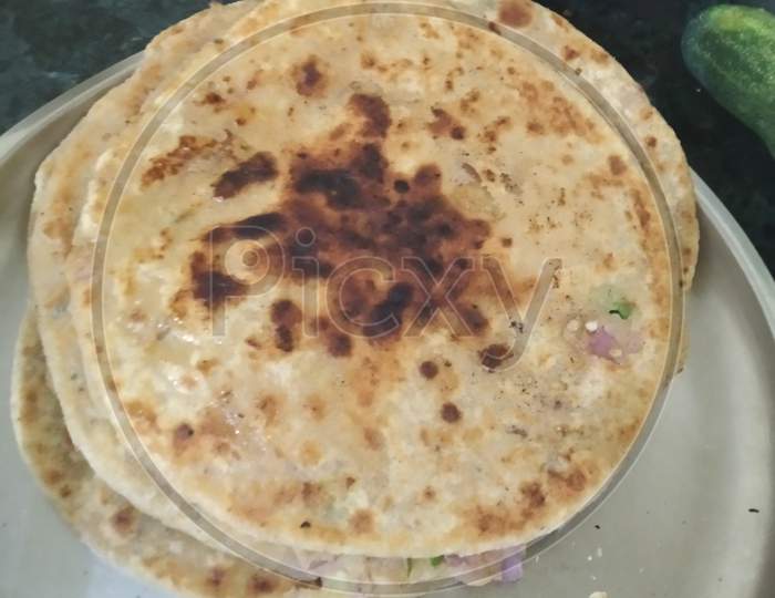 Homemade Punjabi allu Partha