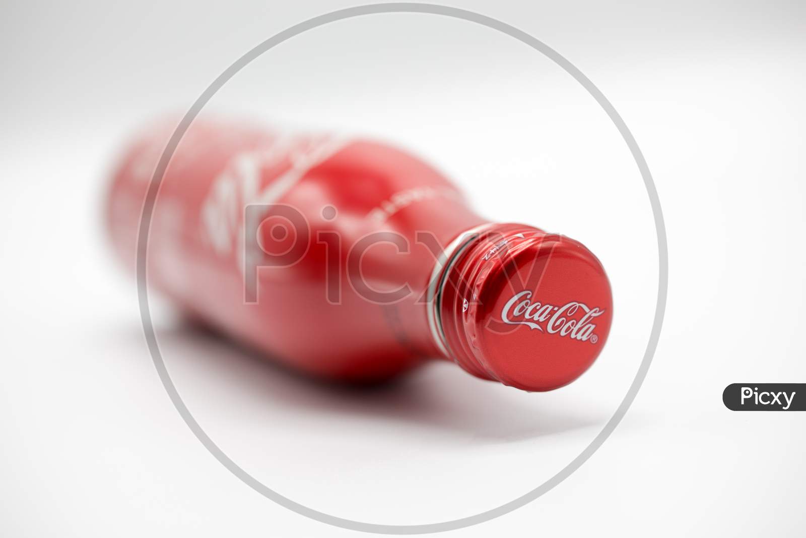 Coca-Cola Cool Drink Bottle on White Background