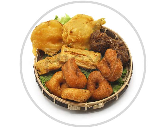 Burmese Dish served in a Plate