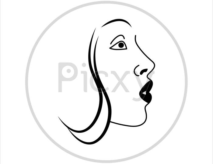 woman icon,vector best flat icon.