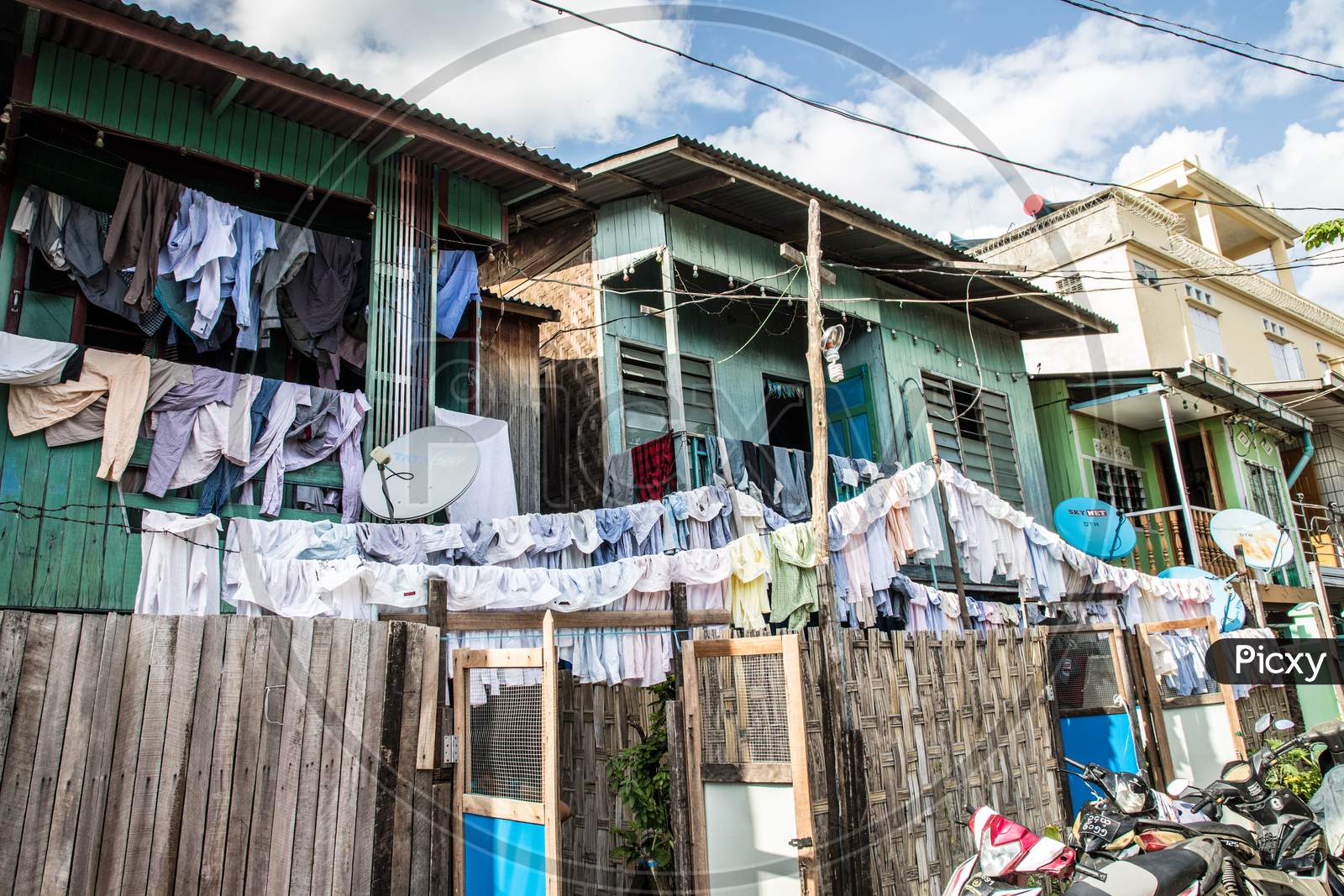 Laundry Area in Myanmar