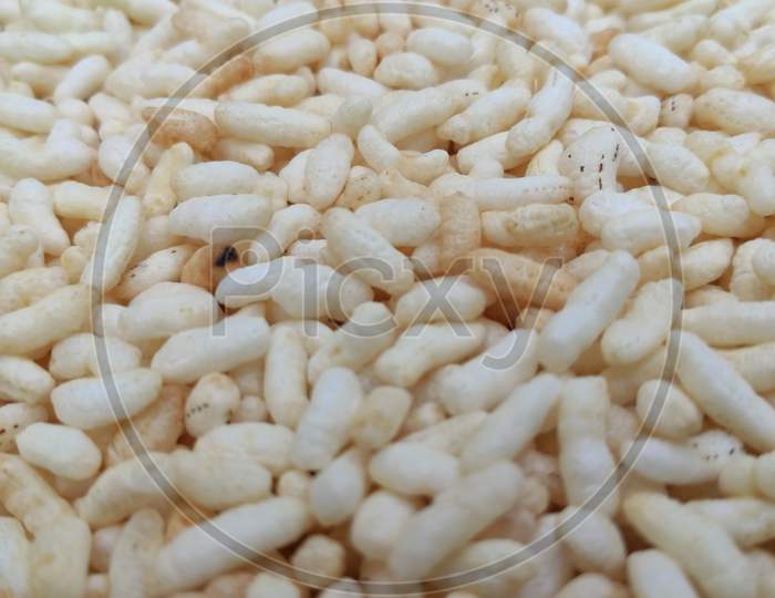 Puffed rice corn