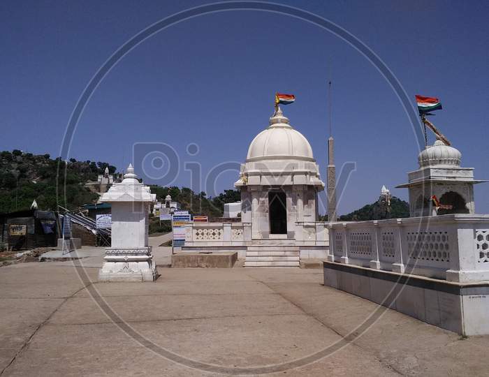 Jain temple at Parasnath Hill