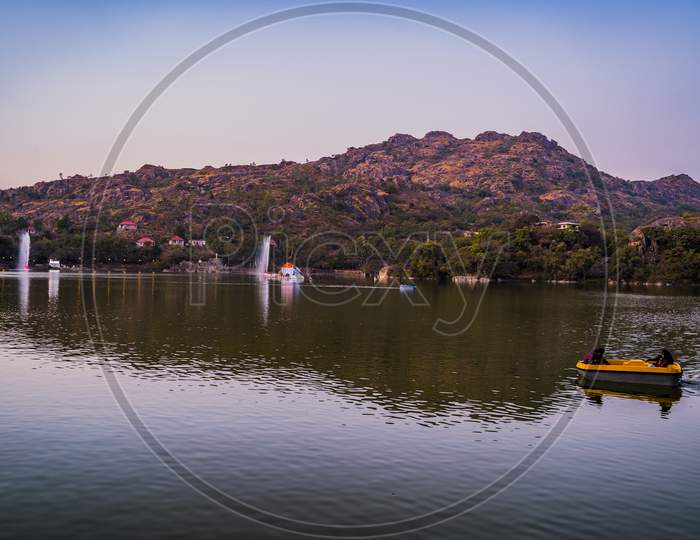 Nakki Lake is a lake situated in the Indian hill station of Mount Abu in Aravalli range.