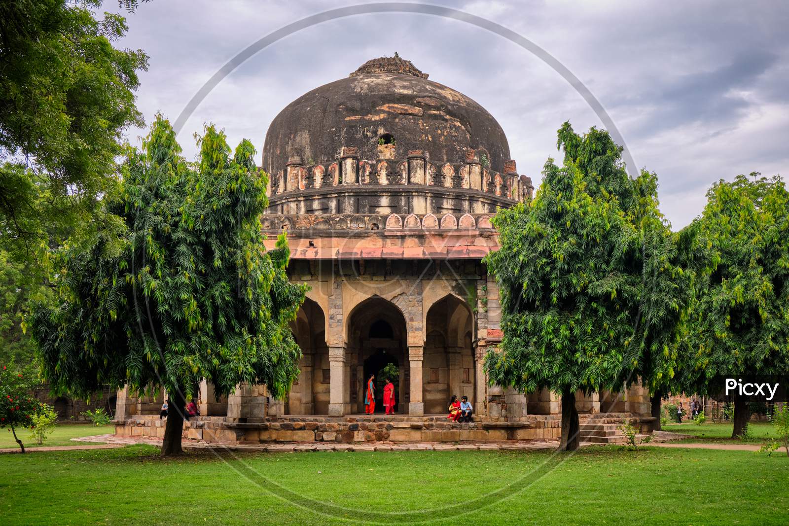 Tomb Of Sikandar Lodi, Ruler Of The Lodi Dynasty, In Lodhi Gardens In New Delhi, India